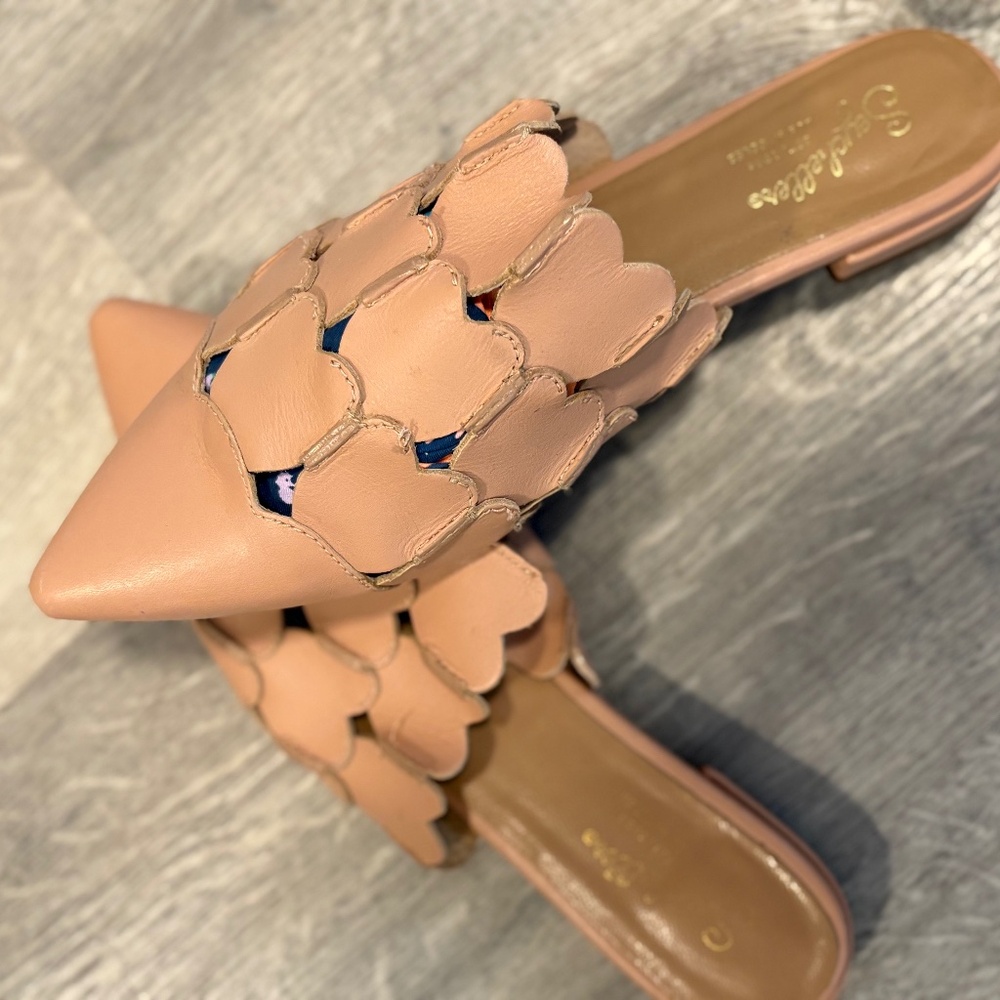 Seychelles blush pointed toe mules